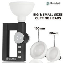 Unimed Silicone Cupping Massage Heads
