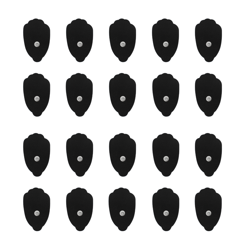 10 Pairs (20) of Medium Hand Shaped Medical Grade Pads (Black)