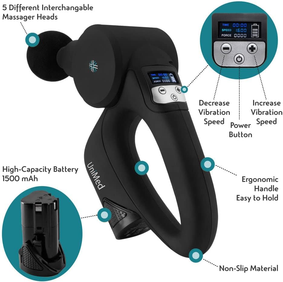 Unimed Flex Percussion Massager Gun | UnimedMassager Unimed Flex Percussion Massager Gun | UnimedMassager