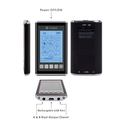 Unimed Pro X - High End, The Most Advanced TENS Unit Muscle Stimulator Rechargeable Pain Reliever Device